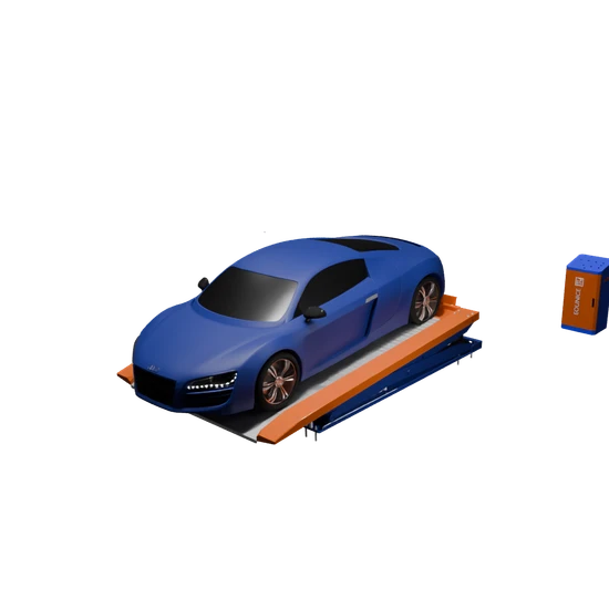 2700kg Capacity with 1900mm Height and 2100mm Width Scissor Parking Lift