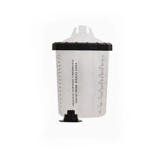 Wholesale Factory Price Economical Plastic Painting PP Cup Paint Mixing Cups Sprayer Cup for Auto Refinish