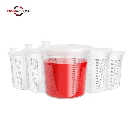 Hot Sale Design Economical Environmental PP Plastic Paint Mixing Cup