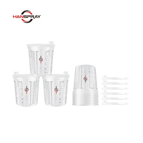 Paint Mixing Cups with Calibrations for Car Body Painting