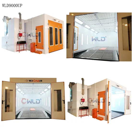 (WLD9000) Cabina De Pintura Car Spray Booth Made in China Spraying Oven Painting Cabinet Baking Oven Painting Cabin Paint Chamber Room Bus Paint Booth