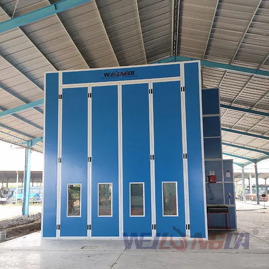 (WLD15000) China Cabina De Pintura Paint Booth Bus Spray Booth Car Baking Oven Spraying Chamber Truck Drying Cabinet Auto Spray Paint Cabin Spray Booths