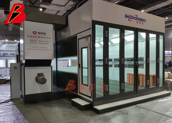 New Auto Spray Booth Entherdomic Panel Heat Paint Booth 2020 New Arrival