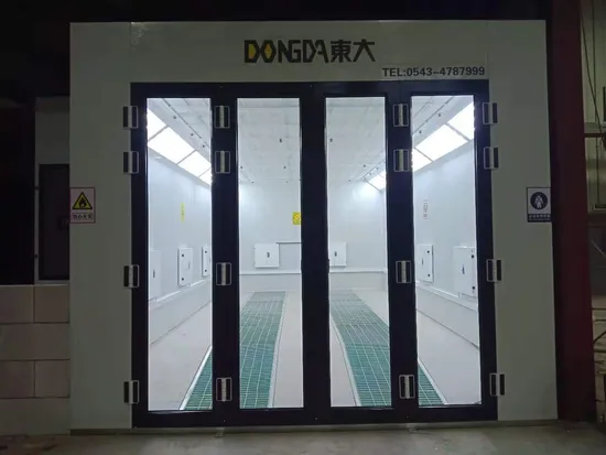 Customized Automotive Spray Booth Solution Environmentally Friendly Industrial Paint Booth