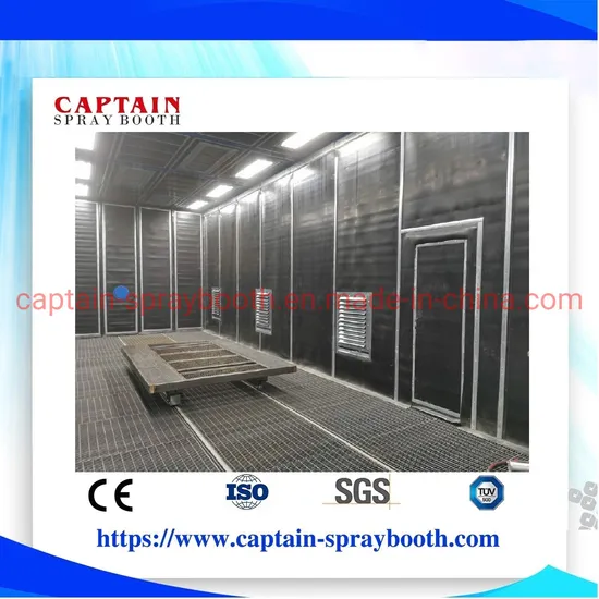 Sandblasting Room / Machinery Factory High Quality / Sand Blasting Booths