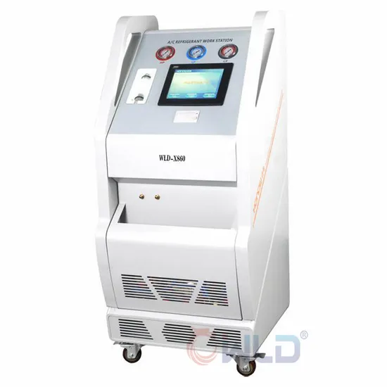 Garage Equipment Auto Body Equipment Semi-Automatic A/C Refrigerant Recovery & Charging Machine/Recycling Machine (WLD-L520)