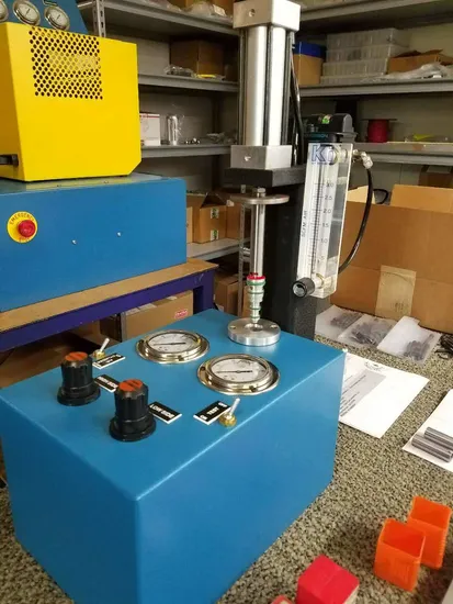 Mechanical Control Value Tester Made in USA, Test Machine