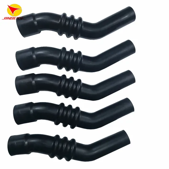 High Quality Customized Molded NBR PVC Rubber Preformed Fuel Tank Filler Neck Hose for Automotive