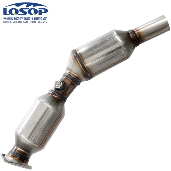 Automotive Stainless Steel Exhaust Pipe Components Catalytic Converter Fits Toyota Prius 1.6L