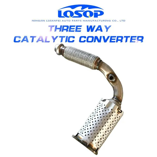 High Flow Honeycomb Ceramic Carrier Exhaust Pipe Catalyst Converter for Peugeot 301