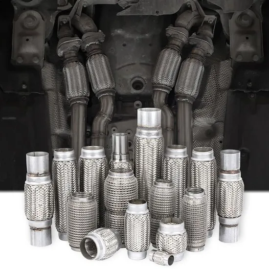 in Stock Factory Exhaust System Car Exhaust Flexible Pipe/Exhaust Bellows