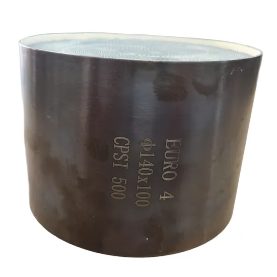 Euro 4 Standard TWC Three Way Metallic Catalyst Applied to Catalytic Converters