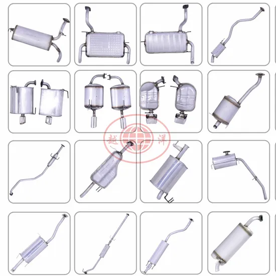 Hot Selling OEM Automobile Kit Direct-Fit Exhaust Muffler From China Manufacturer Exhaust Muffler