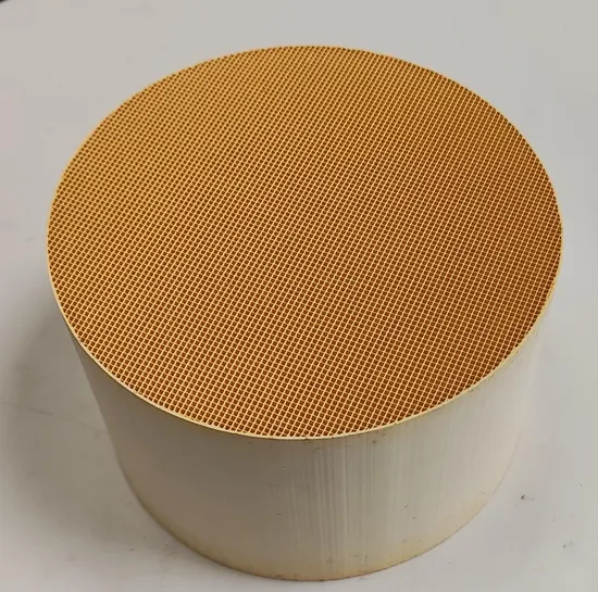 Cordierite Honeycomb Ceramic Substrate with Catalyst to Convert Harmful Gas Into Harmless Gas