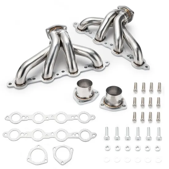 MAX-570755 Premium Exhaust Header Manifold for Chevy LS1 LS3 LS6 LS7 Engines