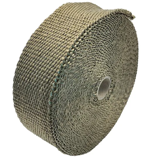 Titanium Exhaust Wrap Exhaust Thermail Heat Tape Wrap Fiberglass Exhaust Wrap