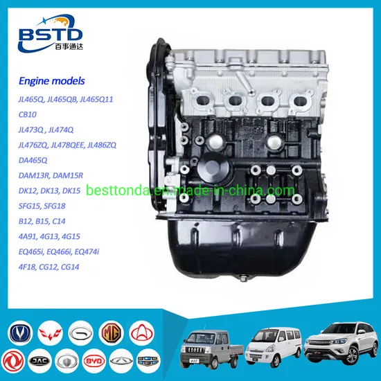 Car Engine for Chinese Car Changan Chana Dfsk Jl474q / Jl465q / Dk13 / Dk12 / B12 / CB10 / Dk15 / Jl473