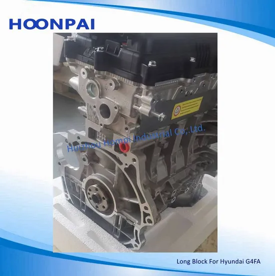Auto Parts Half Engine/Short Block/ Long Block for Hyundai G4fa/G4FC/ G4fg / G4fd / G4kh/G4kj/G4fj