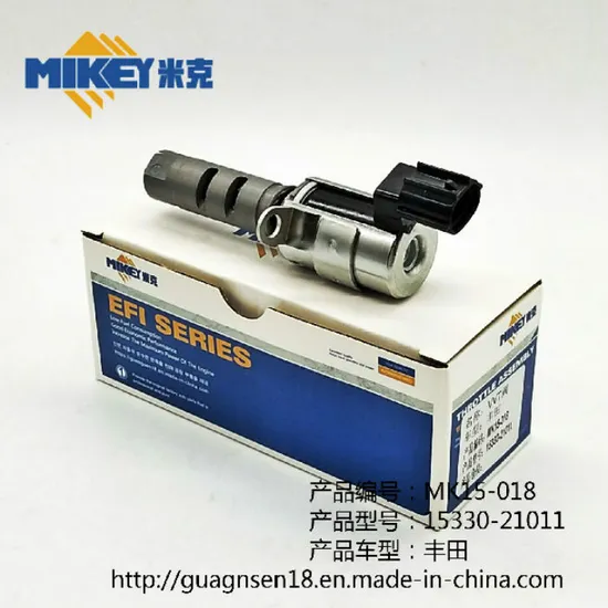 Oil Control Valve V V T Valve 15330-21011/21020 Toyota Vios Toyota 1nz Auto Parts