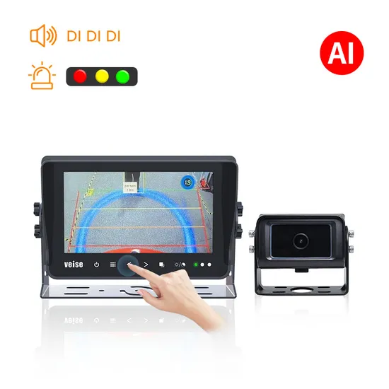Ai Pedestrian Detection Backup Camera System with Ai Backup Camera and Audible & Visual Alarm