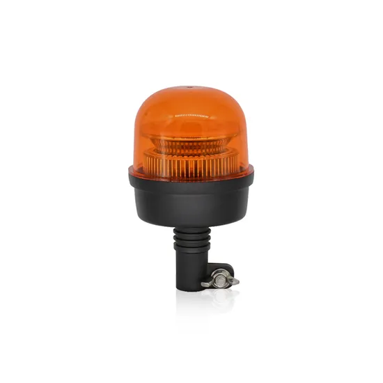 LED Warning Beacon Light with DIN Pole Mounted and ECE R65 & IP69K Waterproof
