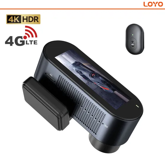Factory Wholesale High Quality Best Night Vision Lens Sensor Dual Lens Car Camera Front 4K and Rear 2K 1080P Car Dash Cam with 4G LTE