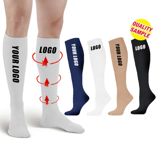 Custom Compression Socks Stocking for Running Sports 20-30mmhg Compression Socks