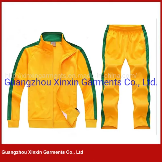 Guangzhou Factory Wholesale Manufacture Cheap Polyester Sport Suit for Jogging Wear Clothes (T30)