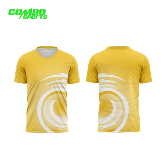 Quick Dry Custom Design 100% Recycled Fabric Polyester Sublimation Printing Pickleball T-Shirt
