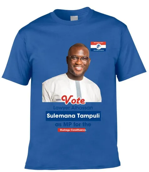Customizable Election Campaign T-Shirts with Your Logo Design