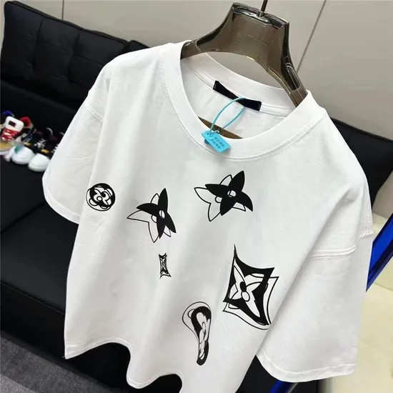 Plus Size Men Clothing Luxury Designer Round Neck T Shirts Tracksuit Custom Couples Street Wear Designer Clothing