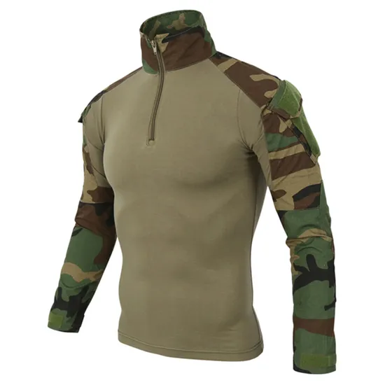 17 Colors Hunting Military Training Tops Tactical Combat Camouflage Shirt