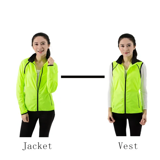 Summer Sleeve Removable Waterproof Windbproof Skin Cycling Women Windbreaker Jacket