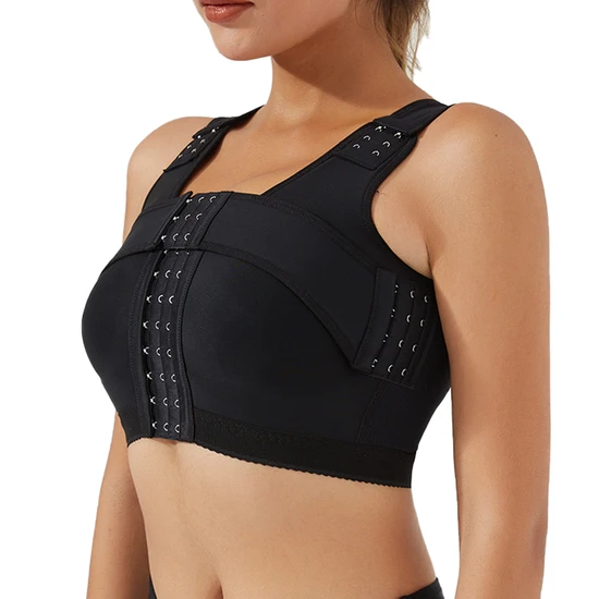 After Breast Augmentation Push up Chest Surgical Compression Garment Women Compression Bra Post Op Surgery