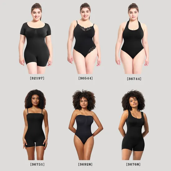 Body Sculpting Shapewear Bodysuit for Women with Adjustable Features
