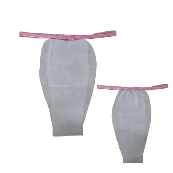 Hygienic Disposable Nonwoven Tanga Thongs for Tanning Salons