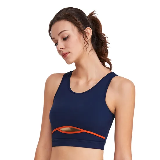 Quick Dry Fitness Workout Running Yoga Gym Wear High Impact Sports Bra