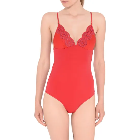 2024 New Products Deep V Sexy Bikinis One-Piece Swimwear Beachwear