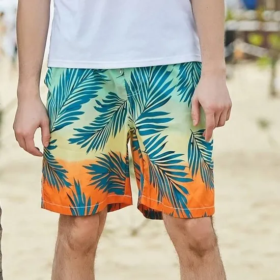 Customized Printed Design Beach Shorts Men Summer Women Shorts