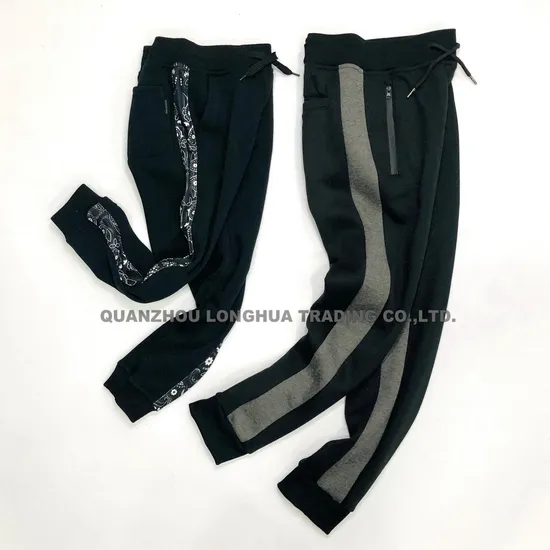 Men′ S Boy′ S Knitwear Pants Apparel Trousers Kids Wear Polyester Fleece Joggers