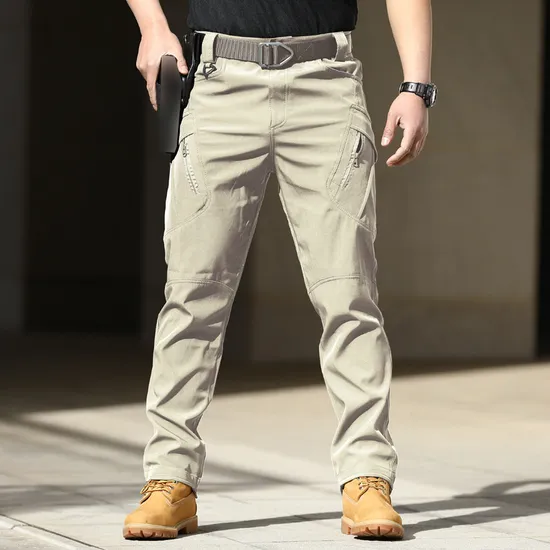 Multi Functional Waterproof Tactical Cargo Pants Work Hiking Training Acu Uniform Pants Outdoor Overalls