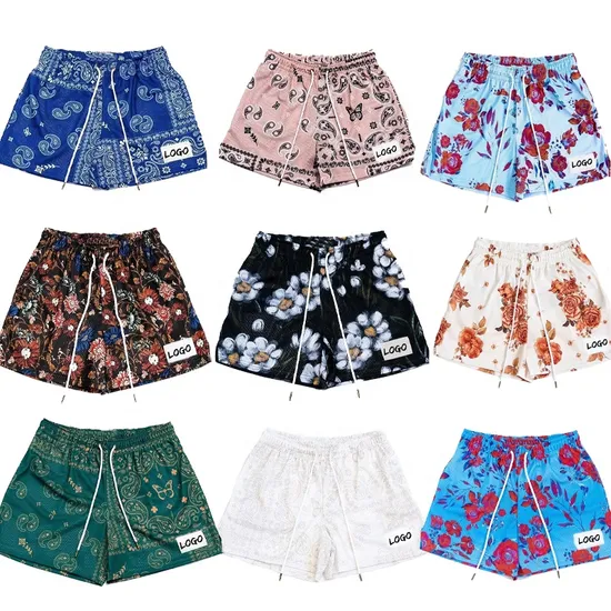 Custom Logo Wholesale 5 Inch Men′ S Mesh Shorts High Quality Basketball Sublimation Unisex Summer Streetwear Running Basketball Mesh Shorts Custom