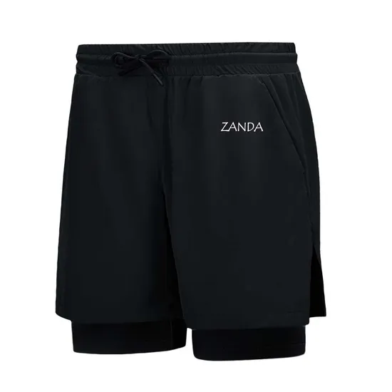 OEM Cheap High Quality Custom Printed Brand Logo Causal Short Sport Pants for Men
