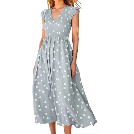 High Quality Strapless Sleeveless Patchwork Sexy Eyelet Details Dress Women