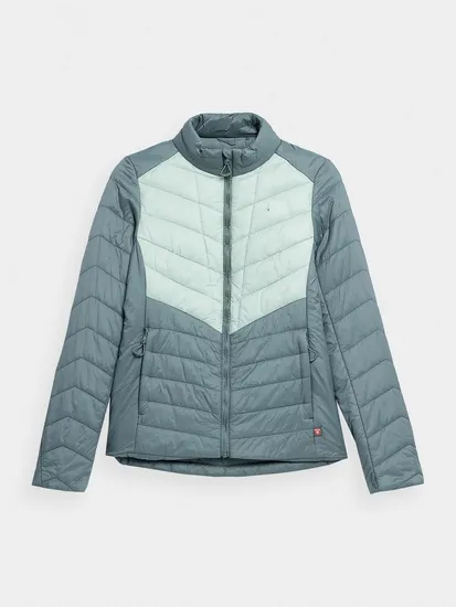New Design Winter Hiking Thick Warm Puffer Soft Padding Fake Down Waterproof Jacket for Junior