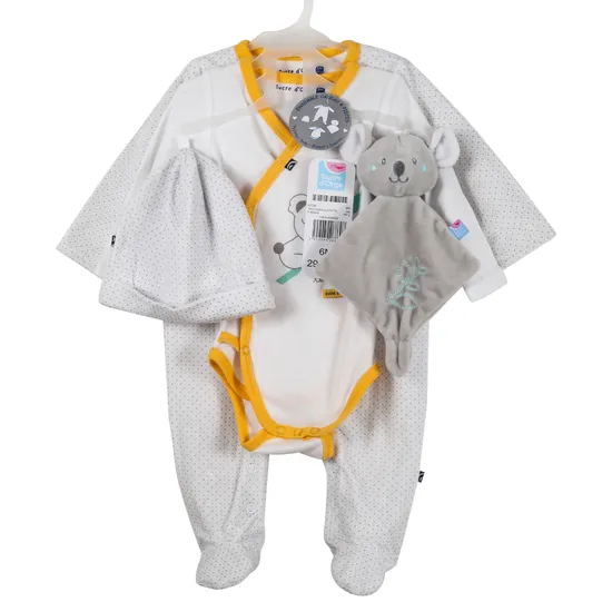 Baby Winter Clothes Newborn Baby Bear Onesie Outfit Suit Girls Boys Fleece Jumpsuit Romper Hooded Coat Winter Clothes Outwear Snowsuit