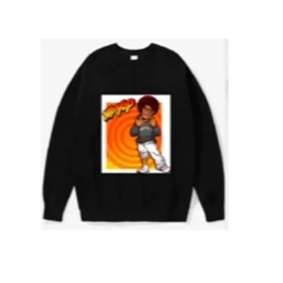 2020 Mens Hoodies 100% Cotton Neckcrew Sweatshirt Custom Print