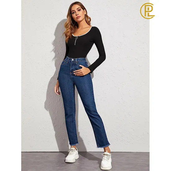 Wholesale Lady Commute Fashion Denim Jeans
