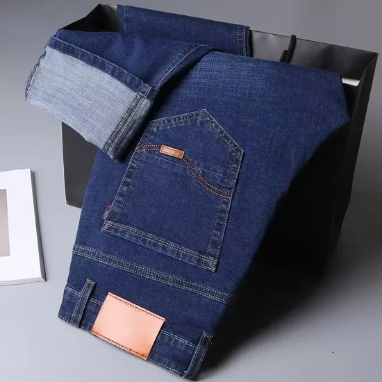 Wholesale Breathable Washed Fashionable Denim Jean for Men