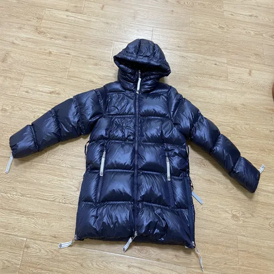 Asiapo China Factory Women′s Winter Warm Lightweight Hooded Midium Quilted Padded Jacket with Stringers